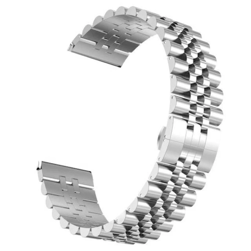 Ремешок Greatcase SW204 для TicWatch 22 mm Silver