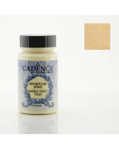 Akril boya Cadence Marble Effect Opaque Yellow, mərmər effekti ilə, sarı, 90 ml