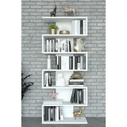 Стеллаж ev_12551121 Paris, ЛДСП, 160x25x65 см, белый Стеллаж ev_12551121 Paris, ЛДСП, 160x25x65 см, белый