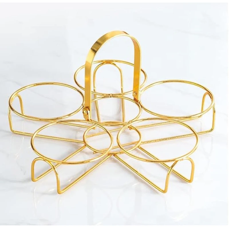 Saxlama qabı dəsti, boz/qızılı, 5 əd