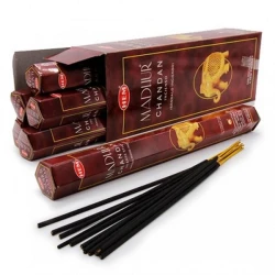 Aromatik çubuqlar Hem Incense Sticks Madhur Chandan, 20 əd