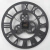 Настенные часы Шестеренки, серый