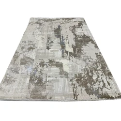 Ковер SHA-00004174, натуральный шелк, серый, 300x500 см