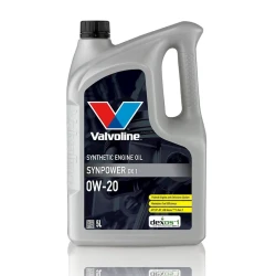Моторное масло Valvoline SynPower DX1 0W-20, 5 л