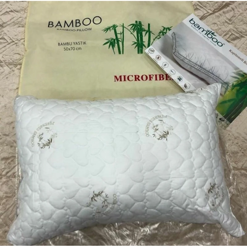 Подушка MiraNova CTS-512, бамбук, белая, 50х70 см Подушка MiraNova CTS-512, бамбук, белая, 50х70 см