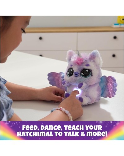 İnteraktiv oyuncaq Spinmaster Hatchimals Alive Mystery Hatch Pufficorn A24