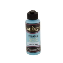 Декоративная акриловая краска Cadence Premium Acrylic Paint 2065 Azure Blue, 120 мл