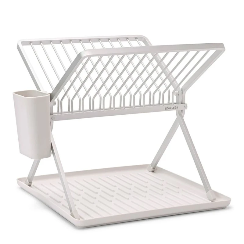 Сушилка для тарелок Brabantia SinkSide, 37x33x31.5 см, алюминий, светло-серый