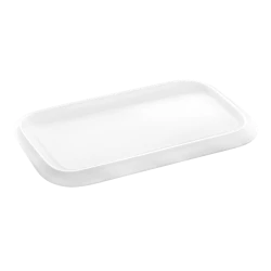 Блюдо Wilmax Teona WL-992661/A, прямоугольник, фарфор, белый