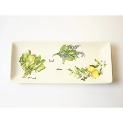 Тарелка Egels Home 201557, керамика, разноцветная, 28х12 см