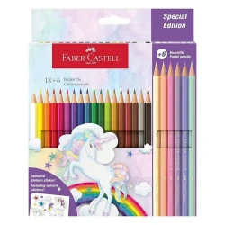 Набор карандашей Faber-Castell 111221 18+6 цветов Набор карандашей Faber-Castell 111221 18+6 цветов