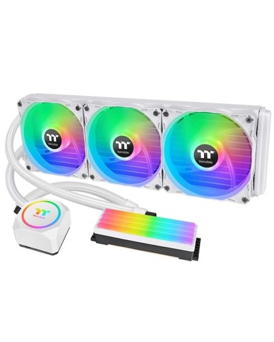Su soyutma sistemi prosessor üçün Thermaltake Floe RC360 CPU & Memory AIO Liquid Cooler Snow Edition (CL-W331-PL12WT-A)