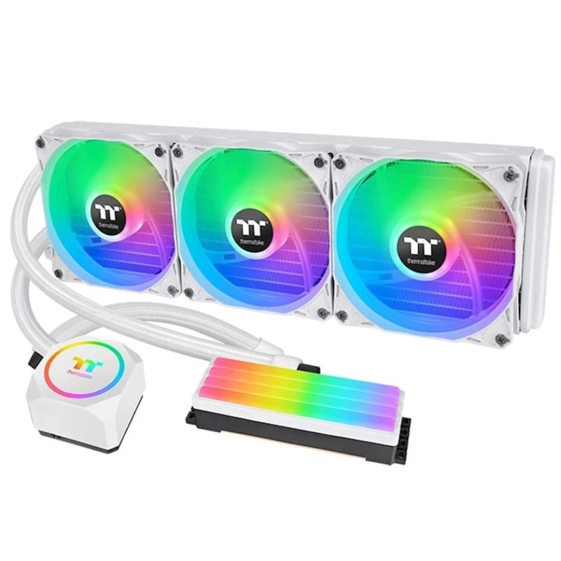 Система водного охлаждения для процессора Thermaltake Floe RC360 CPU & Memory AIO Liquid Cooler Snow Edition (CL-W331-PL12WT-A) Система водного охлаждения для процессора Thermaltake Floe RC360 CPU & Memory AIO Liquid Cooler Snow Edition (CL-W331-PL12WT-A)