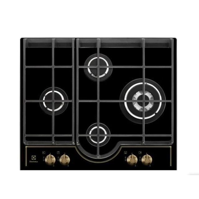Встраиваемая газовая варочная поверхность Electrolux GPE363RBK, черный Встраиваемая газовая варочная поверхность Electrolux GPE363RBK, черный