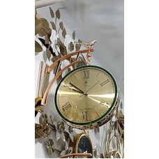 Divar saatı SS-080, 30 sm, qızılı