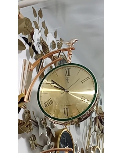 Divar saatı SS-080, 30 sm, qızılı