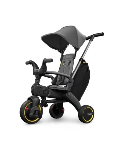 Üçtəkərli uşaq velosipedi Doona Liki Trike S3, 10 aydan, boz