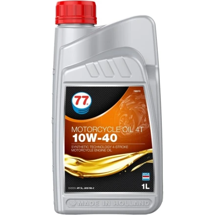 Motor yağı 77 Lubricants 4T 10W40 1 litr Motor yağı 77 Lubricants 4T 10W40 1 litr