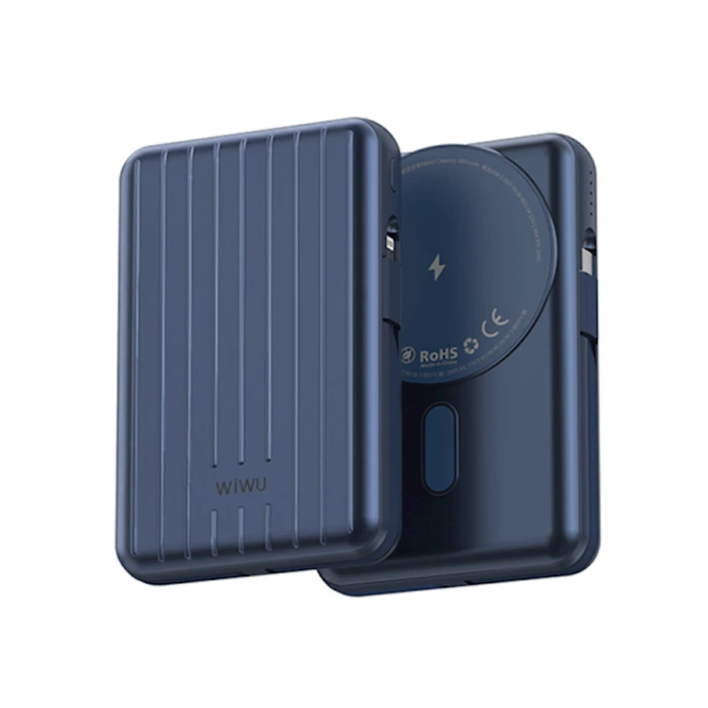 Внешний аккумулятор Wiwu PP03 10000 mAh Blue Внешний аккумулятор Wiwu PP03 10000 mAh Blue