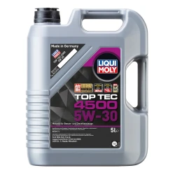 Моторное масло Liqui Moly Top Tec 4500 5W-30, 5 л Моторное масло Liqui Moly Top Tec 4500 5W-30, 5 л