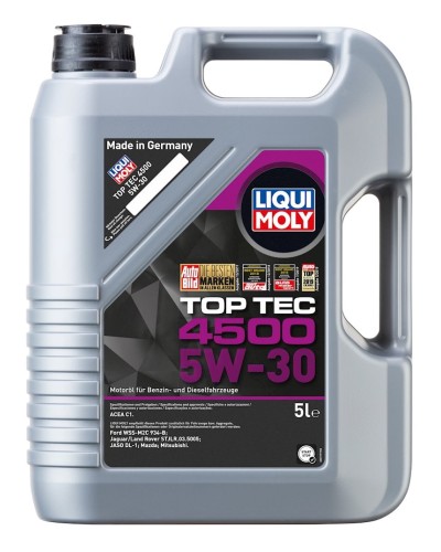 Motor yağı Liqui Moly Top Tec 4500 5W-30, 5 l