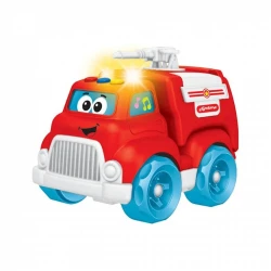 Интерактивная игрушка Азбукварик 1550 Пожарная машина, разноцветная, 2+ лет