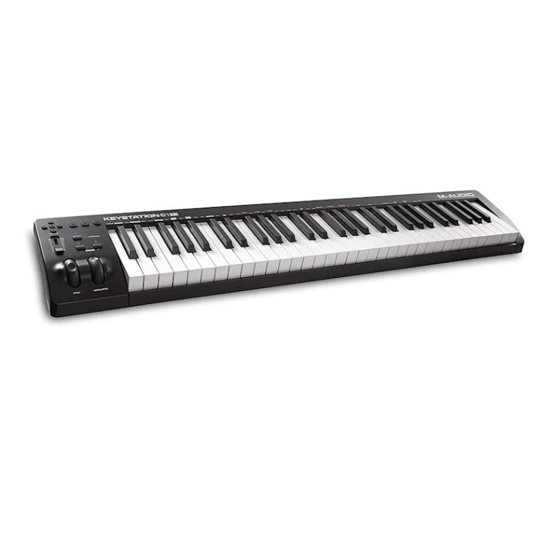 Midi-клавиатура M-Audio Keystation 61 MK3, 61 клавиш, 4.1 кг, черный/белый, 995x68x189 мм Midi-клавиатура M-Audio Keystation 61 MK3, 61 клавиш, 4.1 кг, черный/белый, 995x68x189 мм