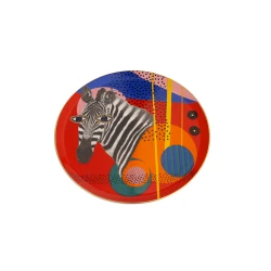 Тарелка Porland Wild Life Zebra фарфор, разноцветная, 28 см Тарелка Porland Wild Life Zebra фарфор, разноцветная, 28 см