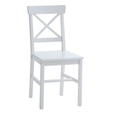 Stul JYSK Ejby, MDF, ağ, 41х87х48 sm, 2 əd