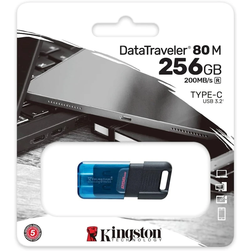 Флешка Kingston DataTraveler 80 M 256 GB (DT80M/256GB) Флешка Kingston DataTraveler 80 M 256 GB (DT80M/256GB)