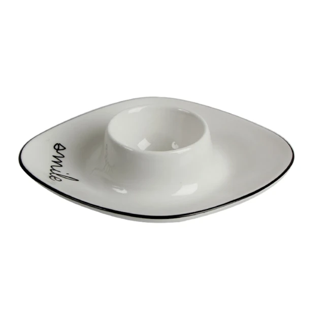 Подставка для яиц Porland Hope 04LFH000423, фарфор, белая, 14 см