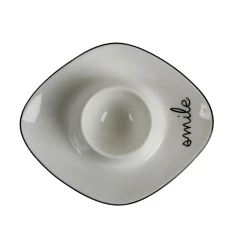 Подставка для яиц Porland Hope 04LFH000423, фарфор, белая, 14 см Подставка для яиц Porland Hope 04LFH000423, фарфор, белая, 14 см