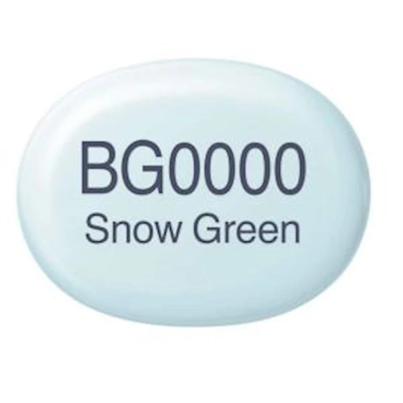 Mətn markeri Copic Sketch BG0000, Snow Green