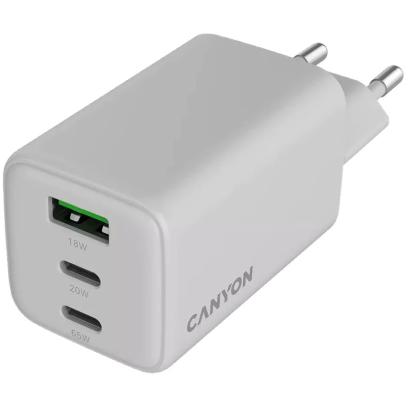 Şəbəkə enerji toplama cihazı Canyon CNS-CUW65ACC 65W White