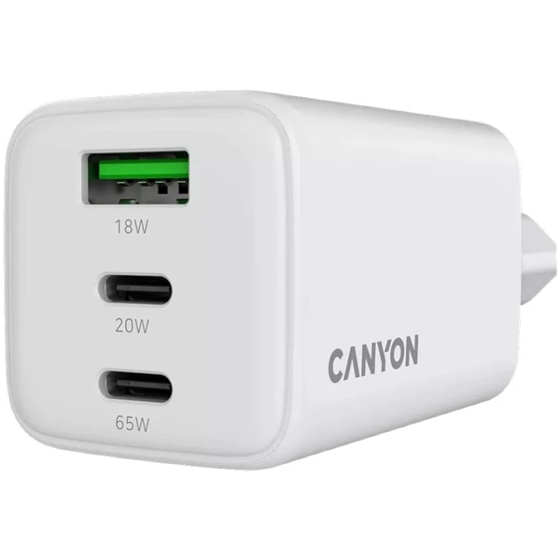 Şəbəkə enerji toplama cihazı Canyon CNS-CUW65ACC 65W White
