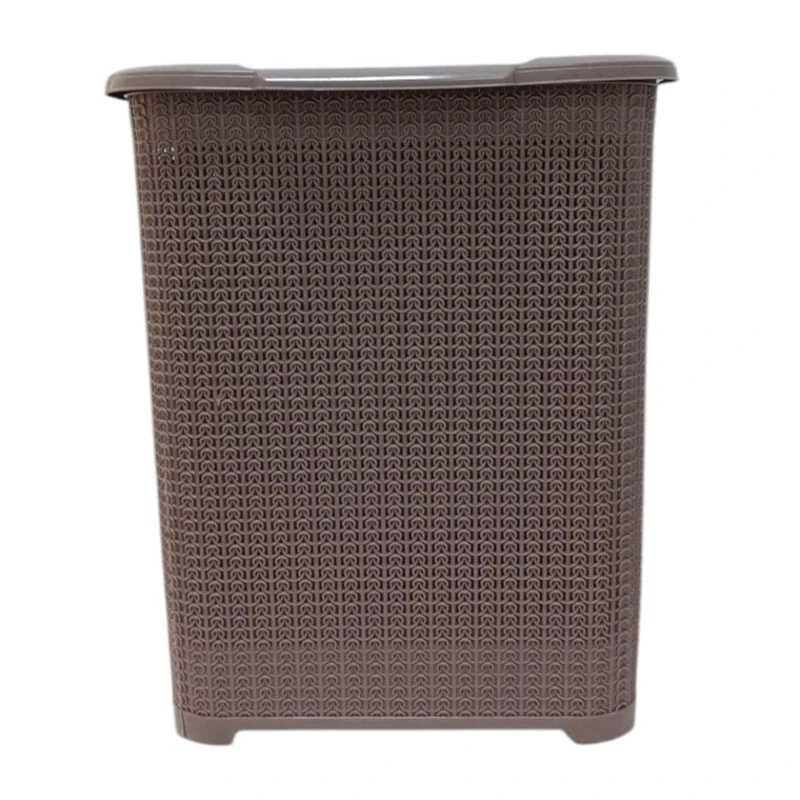 Корзина для белья Stars Plastik 94053, пластик, 40x31x47 см, коричневый Корзина для белья Stars Plastik 94053, пластик, 40x31x47 см, коричневый