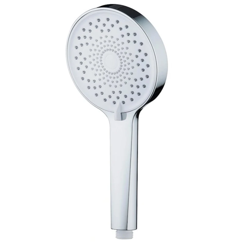 Лейка для душа Deante Alpinia NGA 05RS, круглая, пластик, белый