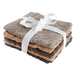 Полотенце для рук JYSK Stidsvig, 30x30 см, хлопок, pазноцветный, 5 шт Полотенце для рук JYSK Stidsvig, 30x30 см, хлопок, pазноцветный, 5 шт