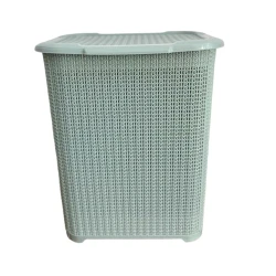 Корзина для белья Stars Plastik, 40x31x47 см, голубой Корзина для белья Stars Plastik, 40x31x47 см, голубой