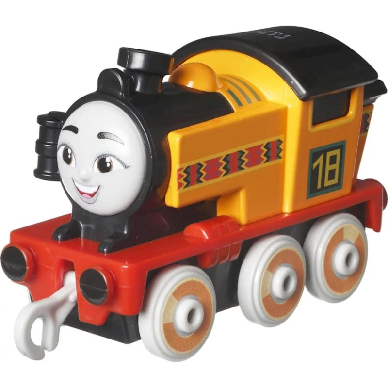 Паровоз Fisher-Price HBX92 Thomas & Friends Nia, от 3 лет, 4.8х8.5 см, металл, желтый