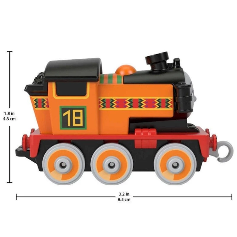 Паровоз Fisher-Price HBX92 Thomas & Friends Nia, от 3 лет, 4.8х8.5 см, металл, желтый