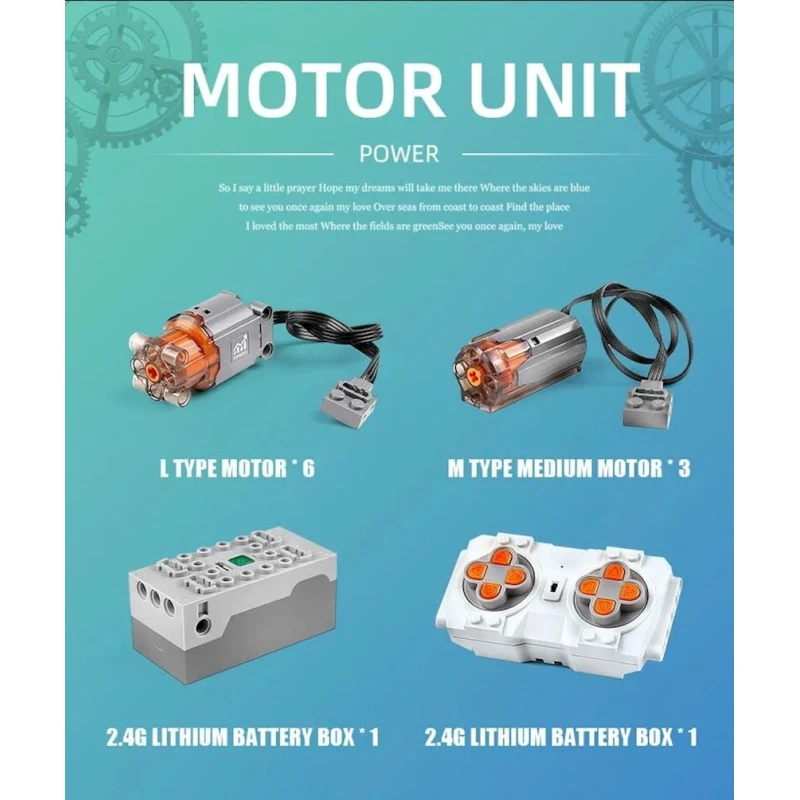 Konstruktor Mould King 13081, 1098+ element