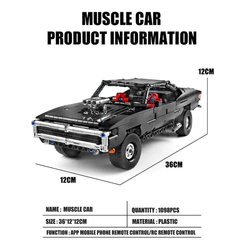 Konstruktor Mould King 13081, 1098+ element