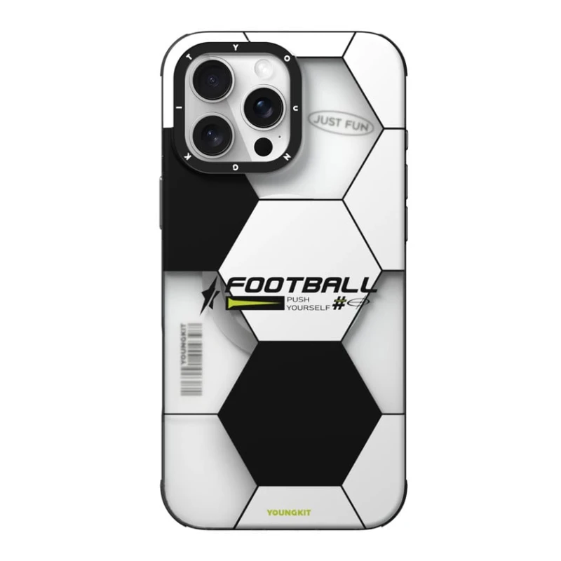 iPhone 16 PRO çexol Youngkit football