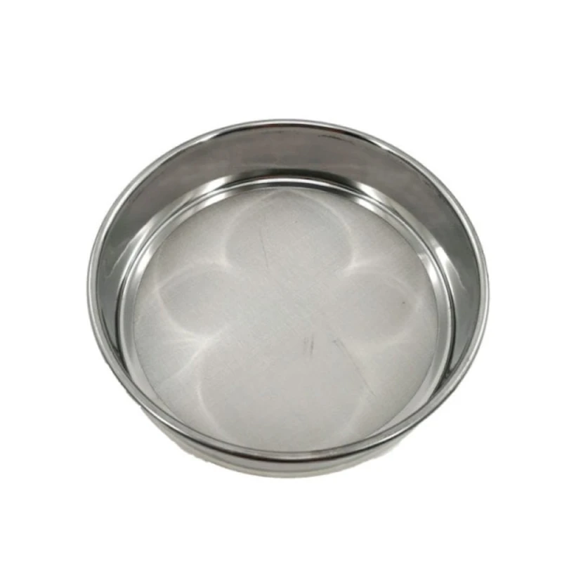 Un ələyi, 27 sm, paslanmayan polad, gümüşü