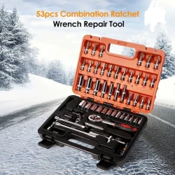 Набор автомобильных ключей HE00062, 53 предмета