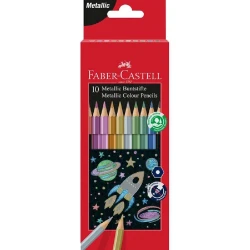 Набор карандашей Faber-Castell Metallic 10 шт
