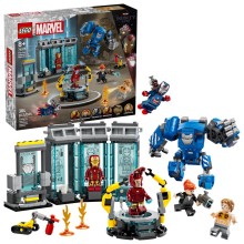 Konstruktor LEGO Marvel Iron Man's Laboratory: Hall 76315, 8 yaş+, 379 hissə - 76315