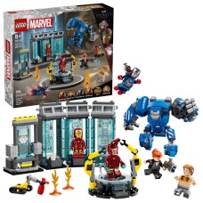 Konstruktor LEGO Marvel Iron Man's Laboratory: Hall 76315, 8 yaş+, 379 hissə - 76315