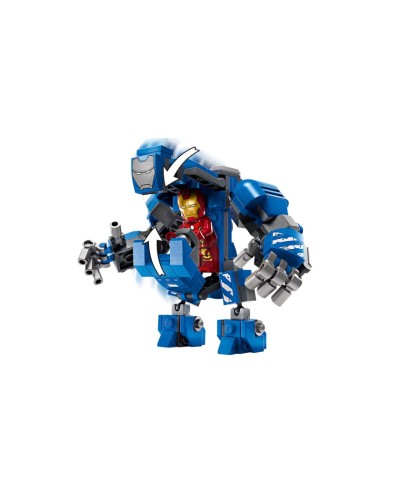 Konstruktor LEGO Marvel Iron Man's Laboratory: Hall 76315, 8 yaş+, 379 hissə - 76315